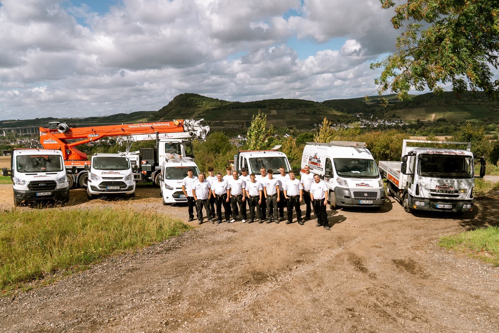 Das Team von Hanisch Holzbau