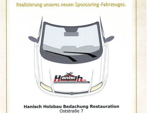 Für ein neues Fahrzeug für den Hospiz-Verein Rhein-Ahr e.V. beteiligte sich die Firma Hanisch mit einem eigenen Beitrag.